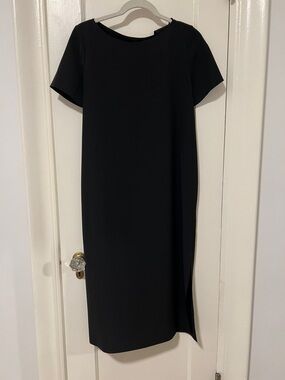 COS Black Midi Shift Dress